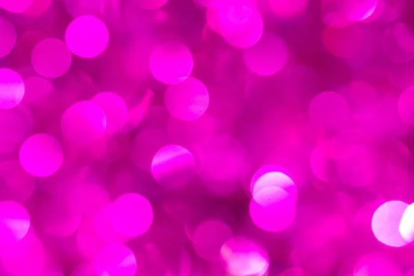 Jul och nyår rosa suddig oskärpa bokeh bakgrund — Stockfoto