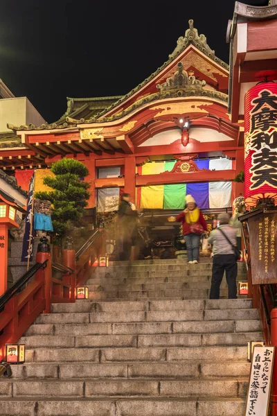 Tokyo Japon Janvier 2020 Temple Bouddhiste Tokudaiji Dans Rue Ameyoko — Photo