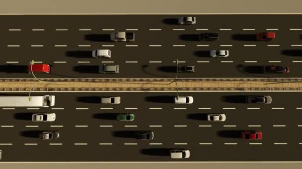 American High Way vue de dessus 