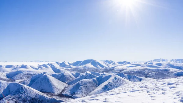 Mountain landscape in the winter — Stock Photo, Image