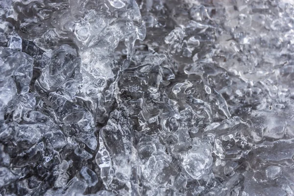 Frozen creek closeup — Stock Photo, Image