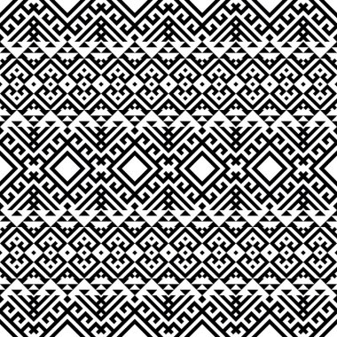 Fas Vektörü kusursuz desen, soyut geometrik arkaplan çizimi, kumaş tekstil deseni