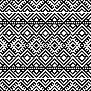 Fas Vektörü kusursuz desen, soyut geometrik arkaplan çizimi, kumaş tekstil deseni