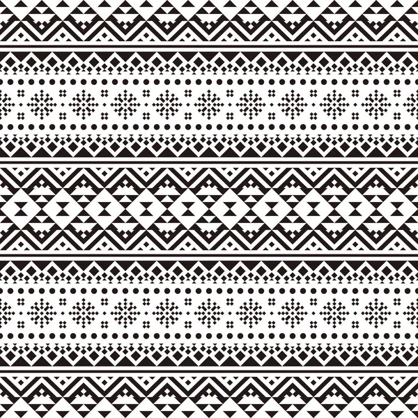 Ikat Etnik Aztek Deseni Tasarımı. Kusursuz Etnik Desen Vektörünün Resmedilmesi