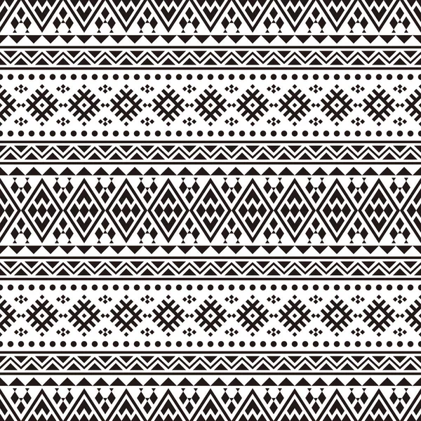 Siyah ve beyaz renklerde kusursuz etnik kalıplar. Siyah Beyaz Kabile Modeli. Siyah beyaz Ukrayna deseni