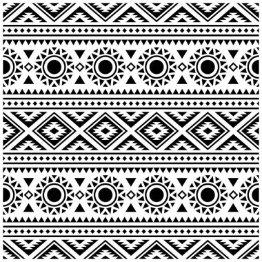 Kusursuz ahlak kalıbı. Yatay Motif. Siyah beyaz çizgili kabile deseni.