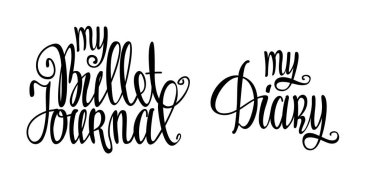 Kurşun Günlüğüm. Günlüğüm. Beyaz üzerine izole harfler çizilmiş..