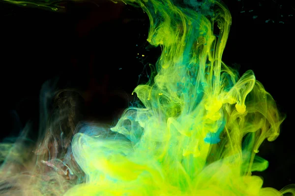 Inks in water, color explosion — Stock Photo, Image