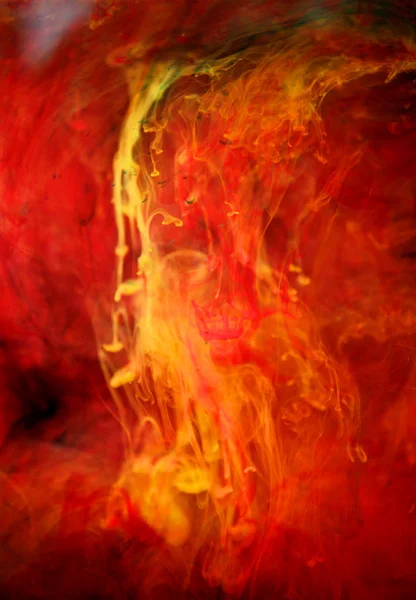 물, 색상 폭발에 잉크 — 스톡 사진