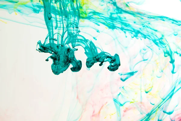 su, renk patlama mürekkep