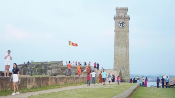 Sri Lanka, Galle 28 grudnia 2017 podróże — Wideo stockowe