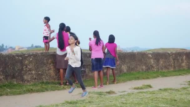 斯里兰卡，加勒2017年12月28日 — 图库视频影像