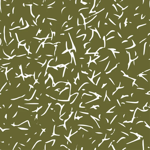 Dash ve Noktalı Beyaz Kusursuz Desen. Vektör Doğrusal Süslemesi