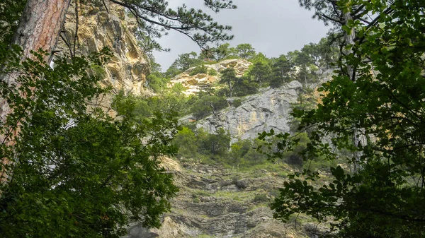 Rocky Mountain Crimean Landscape Mountain Hiking — Stock Photo, Image