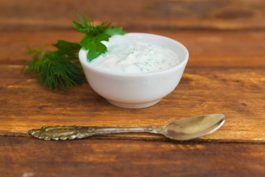 Yemekler için lezzetli sos.