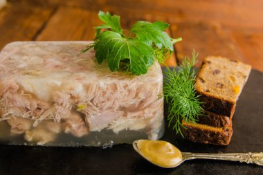 aspic et, soğuk mezeler