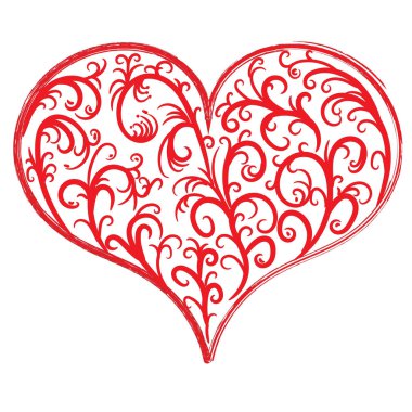 Sevgililer günü kalpleri.