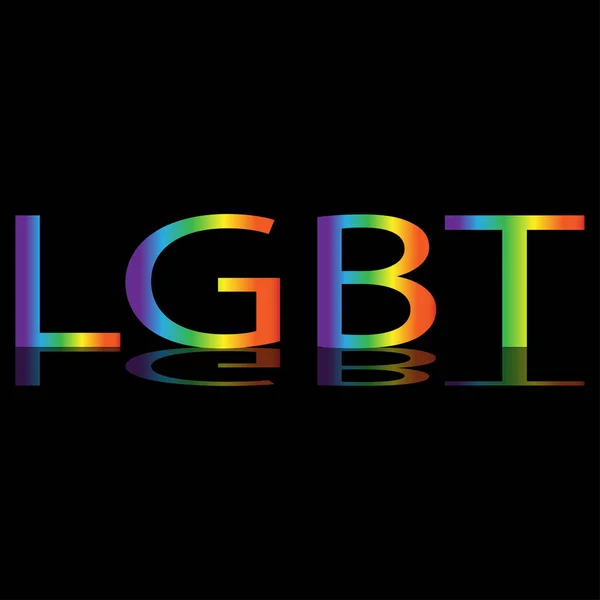 Symbolism of LGBTQ — Stock vektor