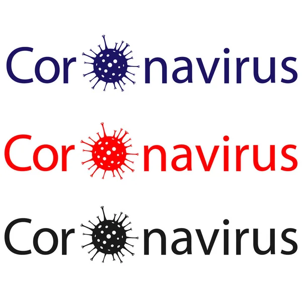 Coronaviru nCoV . — стоковый вектор