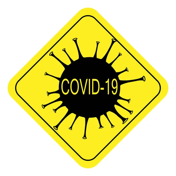 Коронавірусний спалах ковірусу 2019-nCoV . — стоковий вектор