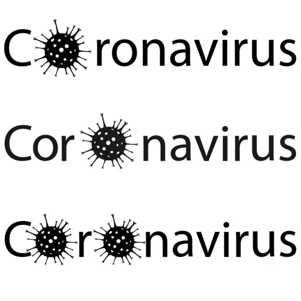 Concetto CORONAVIRUS 2019-nCoV. — Vettoriale Stock