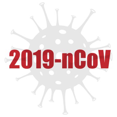  Coronavirus siluet vektör grafiği.