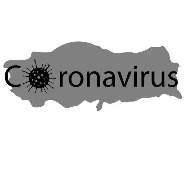 Coronavirus utbrott från Wuhan, Kina. — Stock vektor