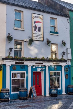 Athlone, Ireland- 23 Şubat 2020 Seans Bar Irleland 'ın en eski barı.