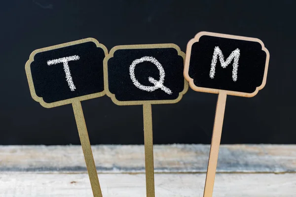 Acronyme d'entreprise TQM as Total Quality Management — Photo