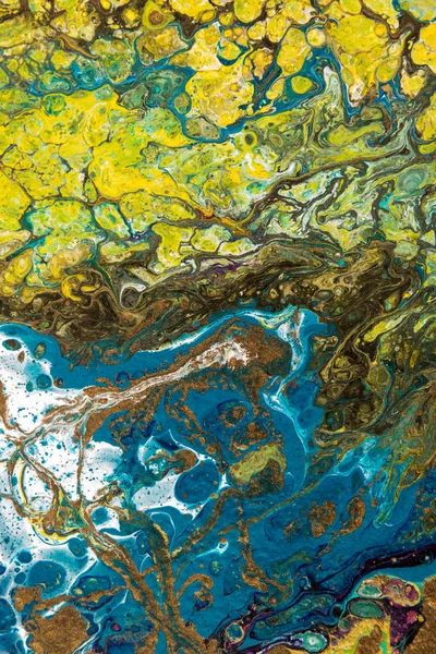 Абстрактный креативный фон с акриловыми красками — стоковое фото