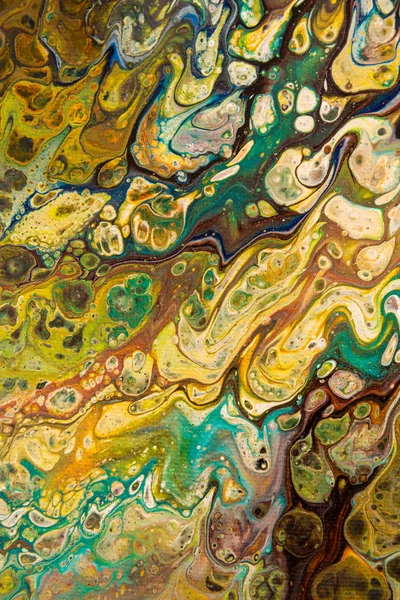 Fondo pintado creativo abstracto con pinturas acrílicas — Foto de Stock