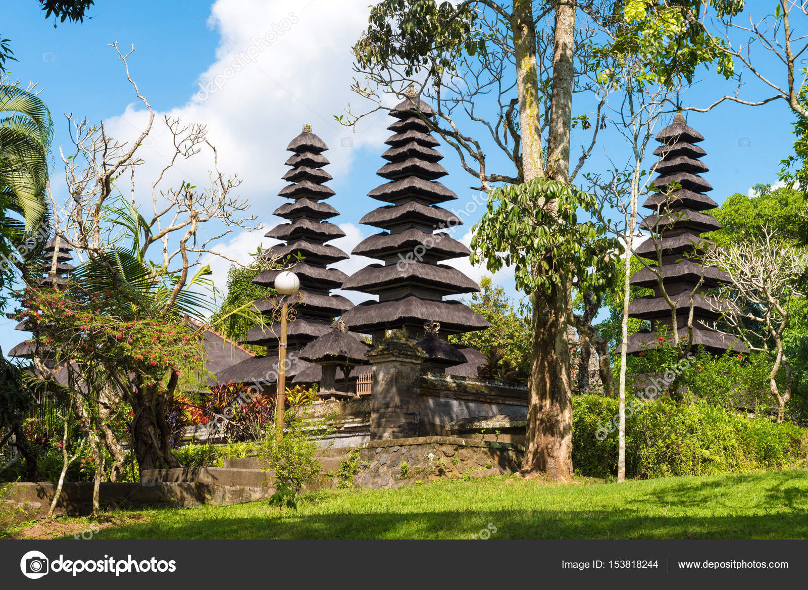 Pura Taman Ayun Balinese Temple Complex In Mengwi Bali