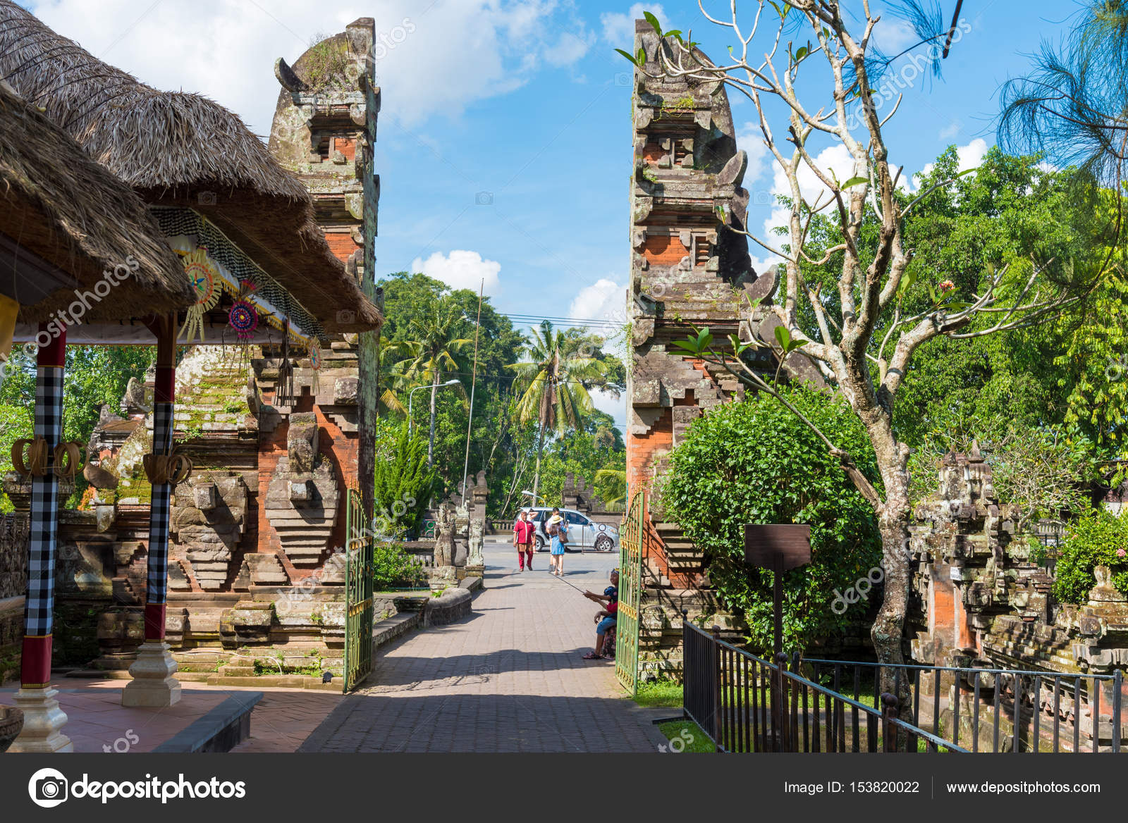 Pura Taman Ayun Balinese Temple Complex In Mengwi Bali