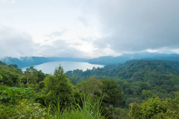 View over Lake Buyan in North Bali, Indonesia — Stock Photo, Image