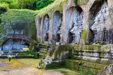 Tampaksiring 'deki Gunung Kawi tapınağı, Bali