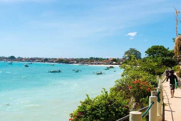 レンボンガン島熱帯の島、インドネシア ・ バリ島の人気観光スポットの 1 つ — ストック写真