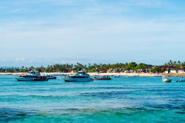 Lembongan tropik ada, Bali, Endonezya popüler konumlar biri