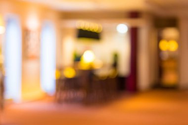 Otel lobisinde arka plan bulanıklık