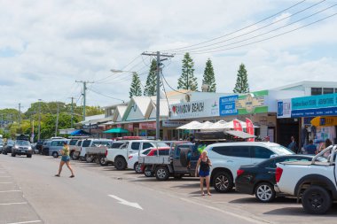 Gökkuşağı Beach, Qld, Avustralya sokak görünümü