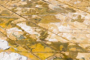 En iyi hava görünümünü kumtaşı Avustralya sahil şeridi üzerinde desen kayalar. Seyahat kavramı arka plan