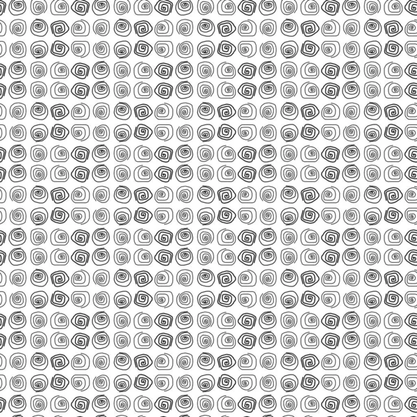 Spirale Abstrakte Nahtlose Muster Einfache Geschwungene Linie Modern Und Stilvoll — Stockfoto