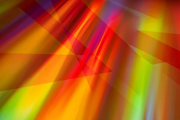 色のグラデーションツールと反射で作られたカラフルな背景 — ストック写真