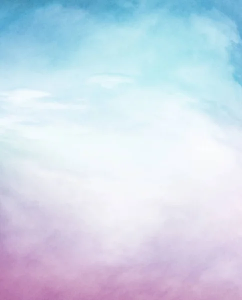 Texturált, lila, kék felhők Stock Kép