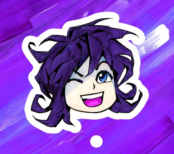 Anime Face Stok Foto Anime Face Gambar Bebas Royalti Depositphotos