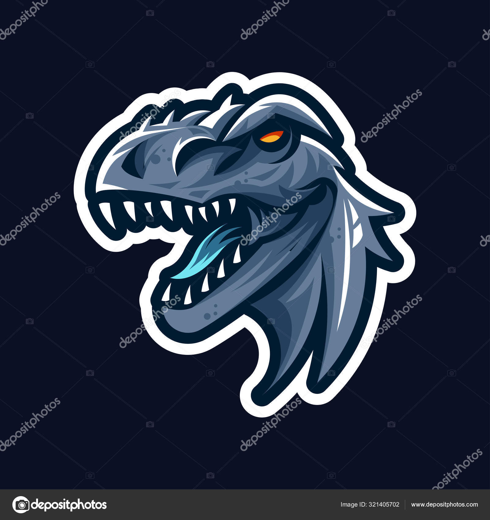 Emoticon Da Cabeça De Dinossauro Verde. Imagem Do ícone De Rabisco  Ilustração do Vetor - Ilustração de mitologia, dinossauro: 207703154