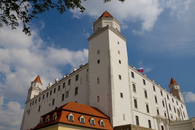 Slovakya 'nın başkenti Bratislava' nın ana ve antik kalesi.