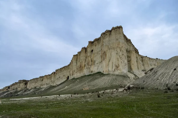 Ist Der Große Weiße Felsen Auf Der Krim — Stockfoto