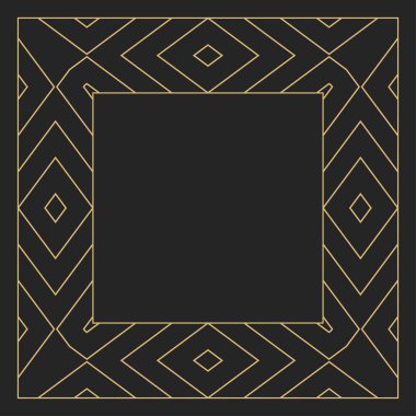 A gold decorative frame.