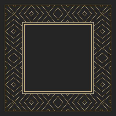 A gold decorative frame.