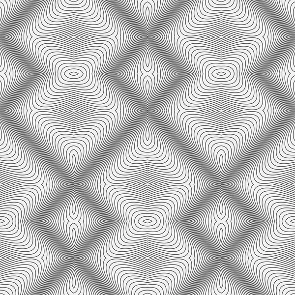 波状縞のシームレスベクトルパターン. — ストックベクタ